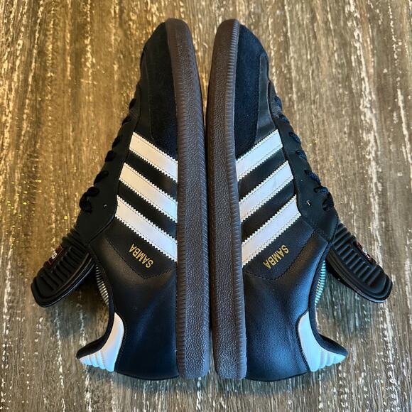 Adidas Samba Classic OG Lifestyle Shoe Sneaker Leather Suede Black Men’s Size 11 main image 9